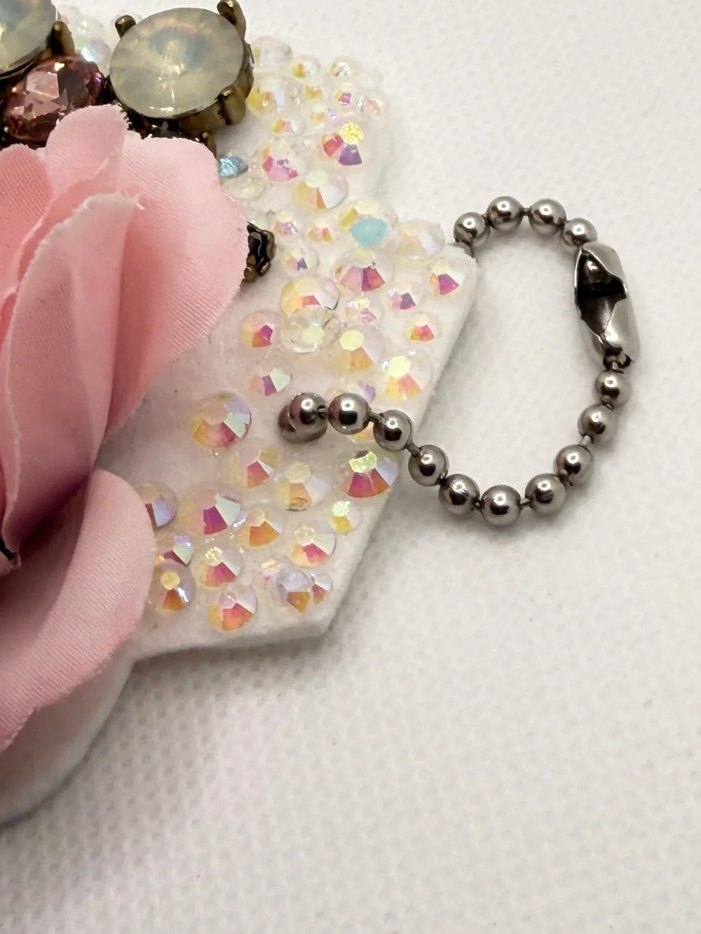 Handmade Pink Purse Charm - Statement decoration - Can be customized